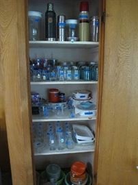 Vintage Blue Ball canning jars, Vintage Thermos, Corningware, Tupperware & more!