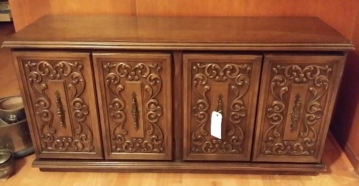 BUFFET OR CONSOLE CABINET $75. 