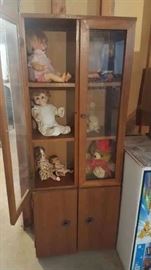 $20   Small wood cabinet