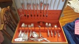 Silverplate dinnerware