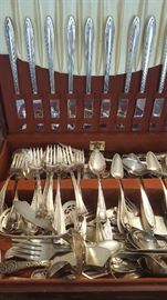 Silverplate flatware