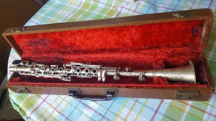 $90    Clarinet with case