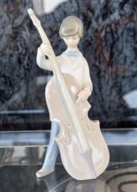Lladro Figurine (Bass Player)