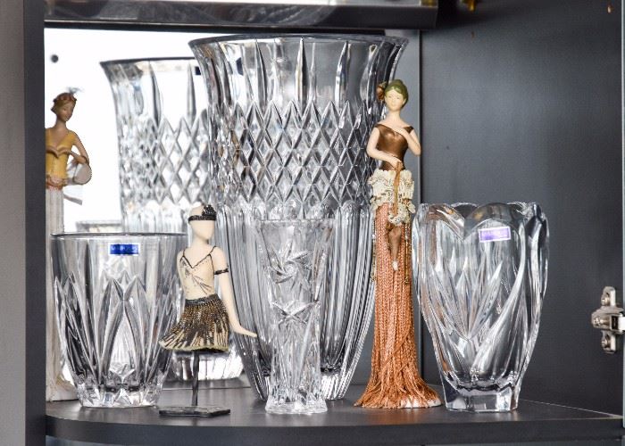 Waterford Marquis Vases, Collectible Figurines