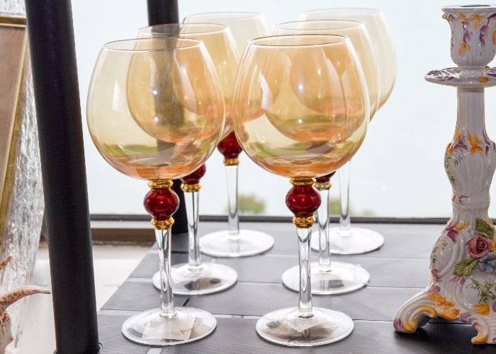 Red Wine Glasses / Stemware