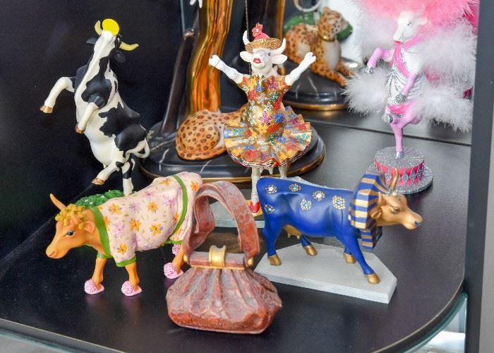 Decorative Cow Figurines