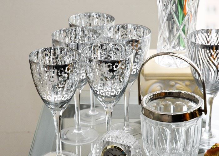 Leopard Print Wine Glasses / Stemware