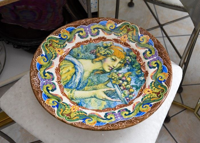 Hand Painted Decorative Platter