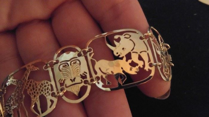 Wild Bryde Collectible Jewelry 14kt gold finish