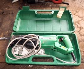 Hitachi Reciprocating Saw, Model# CR10V, 4", In Original Hard Case