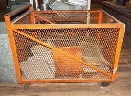 Plenum Takeoffs, 14x8, Right Side, Qty 26, Left Side 26, In Custom Rolling Storage Care, 35.25"H x 36.75"W x 48.5"D