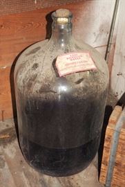 M31A1 20MM Ammo Cartridge Box, 10"x13"x15", And Eads Distilled Water Vintage 5 Gallon Glass Jug