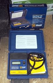Yellow Jacket Full Range Super Evac LCD Vacuum Gauge, With Original Box, Paperwork And Hardcase