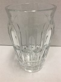 Baccarat Crystal Vase 7”