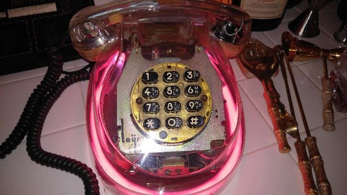 Loys French Neon pink neon phone 1978 sold out everywhere. Rare & collectible