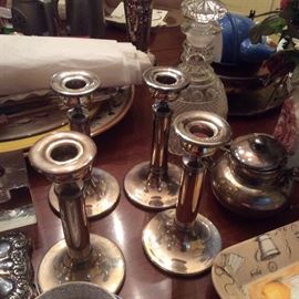 Silver Candle holders