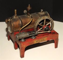 WORKING VINTAGE TOY STEAM ENGINE