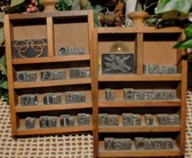 VINTAGE PRINTERS TYPE