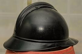 ANTIQUE FIREFIGHTERS HELMET