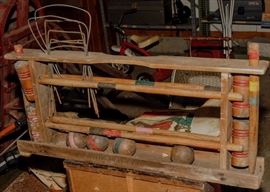 VINTAGE CROQUET SET