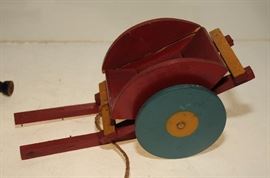 SCHOENHUT DONKEY & CART