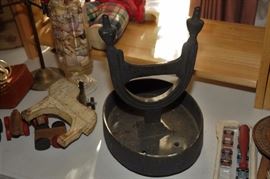 ANTIQUE CAST IRON BOOT SCRAPER