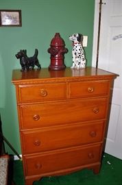 MAPLE BEDROOM SET: TALL DRESSER