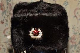 SOVIET RUSSIAN WINTER ARMY HAT [USHAKA] 