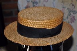 ANTIQUE STRAW HAT
