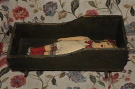 ANTIQUE CHILD'S CRADLE