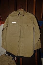 WWII - KOREAN WAR MILITARY U.S. ARMY UNIFORM SHIRT