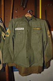 WWII - KOREAN WAR MILITARY U.S. ARMY UNIFORM SHIRT