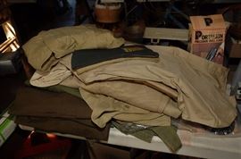 WWII - KOREAN WAR MILITARY U.S. ARMY UNIFORM PANTS AND SHIRTS AND MORE