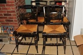 4 HICHCOCK CHAIRS