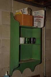 PRIMITIVE HANGING SHELF