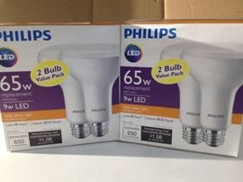 Philips 65W Soft White Indoor Flood Light 2-Pack (2 two packs)