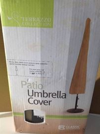 Classic Accessories Patio Umbrella Cover - Tan, Model# 58902