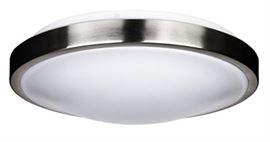 
Light Blue™ LED Flush Mount Ceiling Lighting, Antique Brushed Nickel, 12-Inch 

3000K Warm White, 1050 Lumens, Energy Star Dimmabel (2 lights)