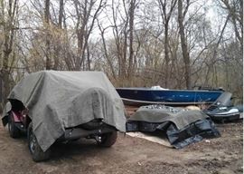 6' x 8' Olive Drab 21 oz Heavy Canvas Tarp