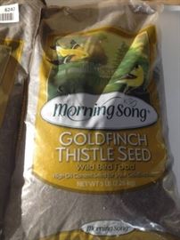 Morning Song Goldfinch Thistle Wild Bird Food, 5-Pound (2 bags)