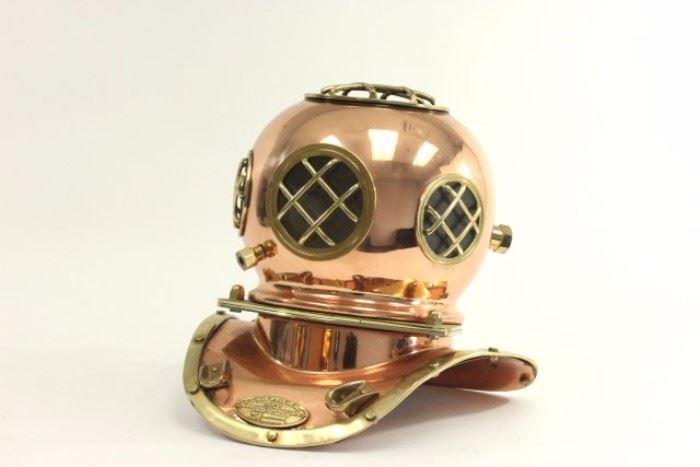 Lot 327: US Navy Diver's Helmet