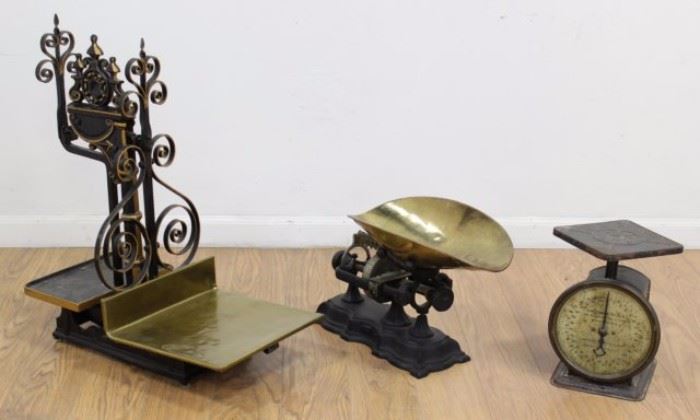 Lot 1020: 3 Victorian Scales