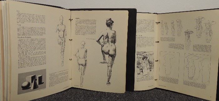  Vintage Art Schools Form and Drapery/Clothing Books