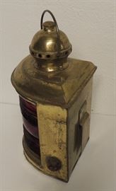 Antique Nautical Brass Lantern