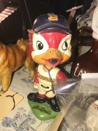 Vintage 1960's Saint Louis Cardinals Bobblehead