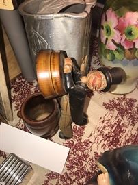 Vintage Anri Italy Hand Carved Drunkard With Top Hat And Tail Musical Humidor