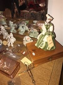 Vintage Florence Ceramics Woman Figurine