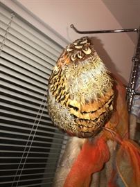 Vintage Womens Feather Hats