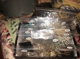 Assorted Bagged Costume Jewelry