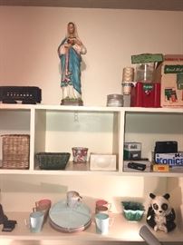 Vintage Plastic Luncheon Set ~ Vintage Kool Aid Kooler With Box